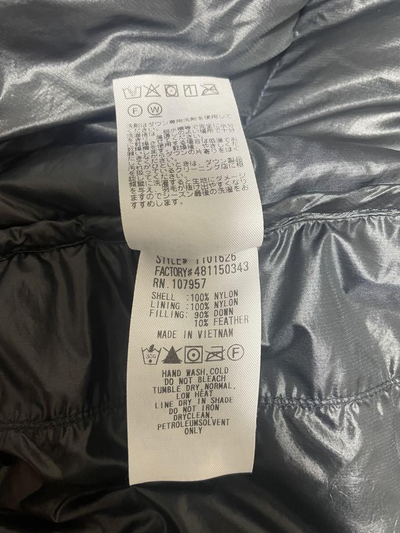 収納袋付き美品 mont-bell パーマフロストライトダウン GORE-TEX