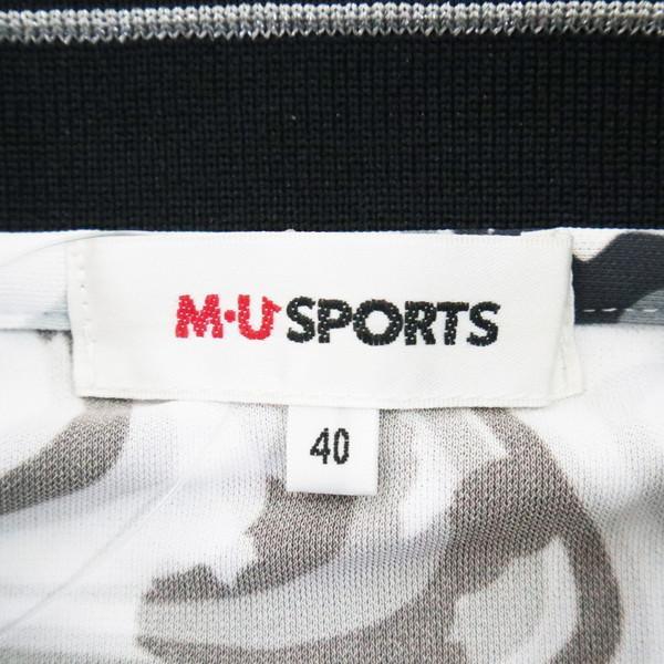 新品 MU SPORTS ポロシャツ 40 LCS1605 M ゴルフウェア