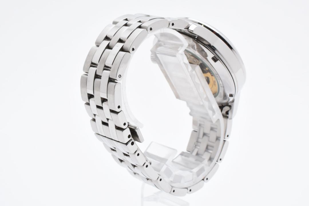 SEIKO プレサージュ 4R57-00E0 シルバー 自動巻き 40mm