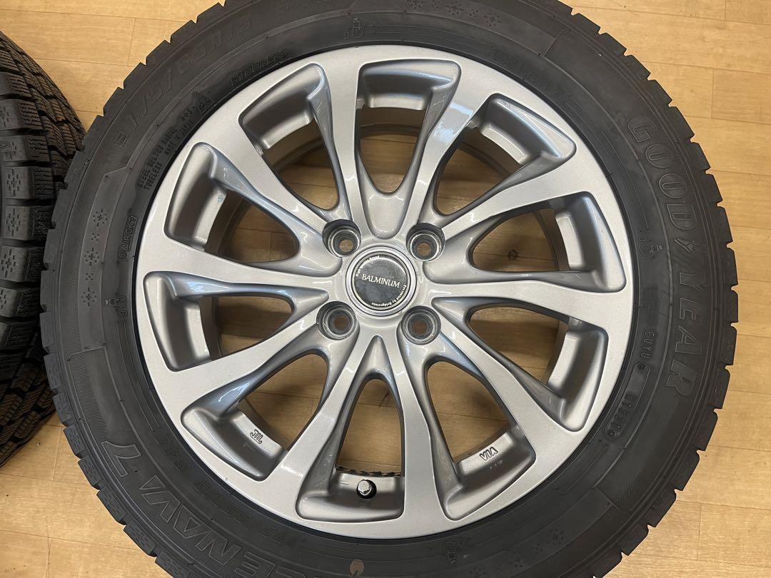 2021年製 中古グッドイヤースタッドレスセット175/65R15 スペイド等