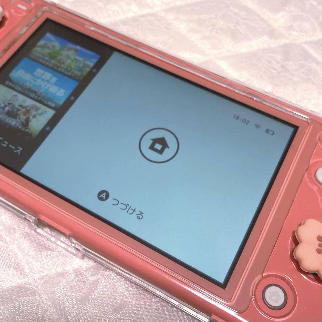 匿名配送】Nintendo Switch lite コーラル 本体 箱付き - メルカリ