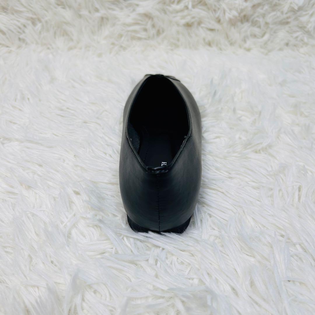 極美品⭐︎ BEAUTY&YOUTH Vカットステッチ フラットシューズ 38