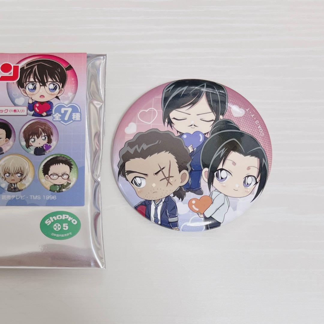 コナン　カラフルはーと　缶バッジ　30個　まとめ売り 名探偵コナン キャラバッジコレクション(カラフルはーと)＿BOX