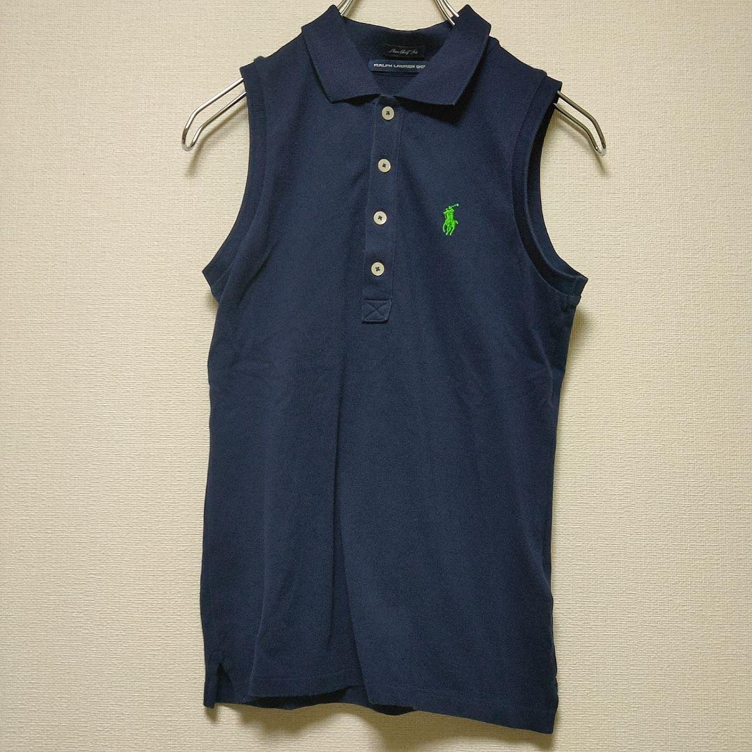 ◎定番◎RALPH LAUREN GOLF*ノースリーブポロシャツ 大きな取引 60.0
