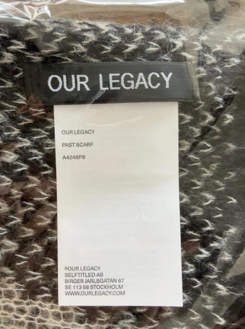 Our Legacy マフラー アクセサリー