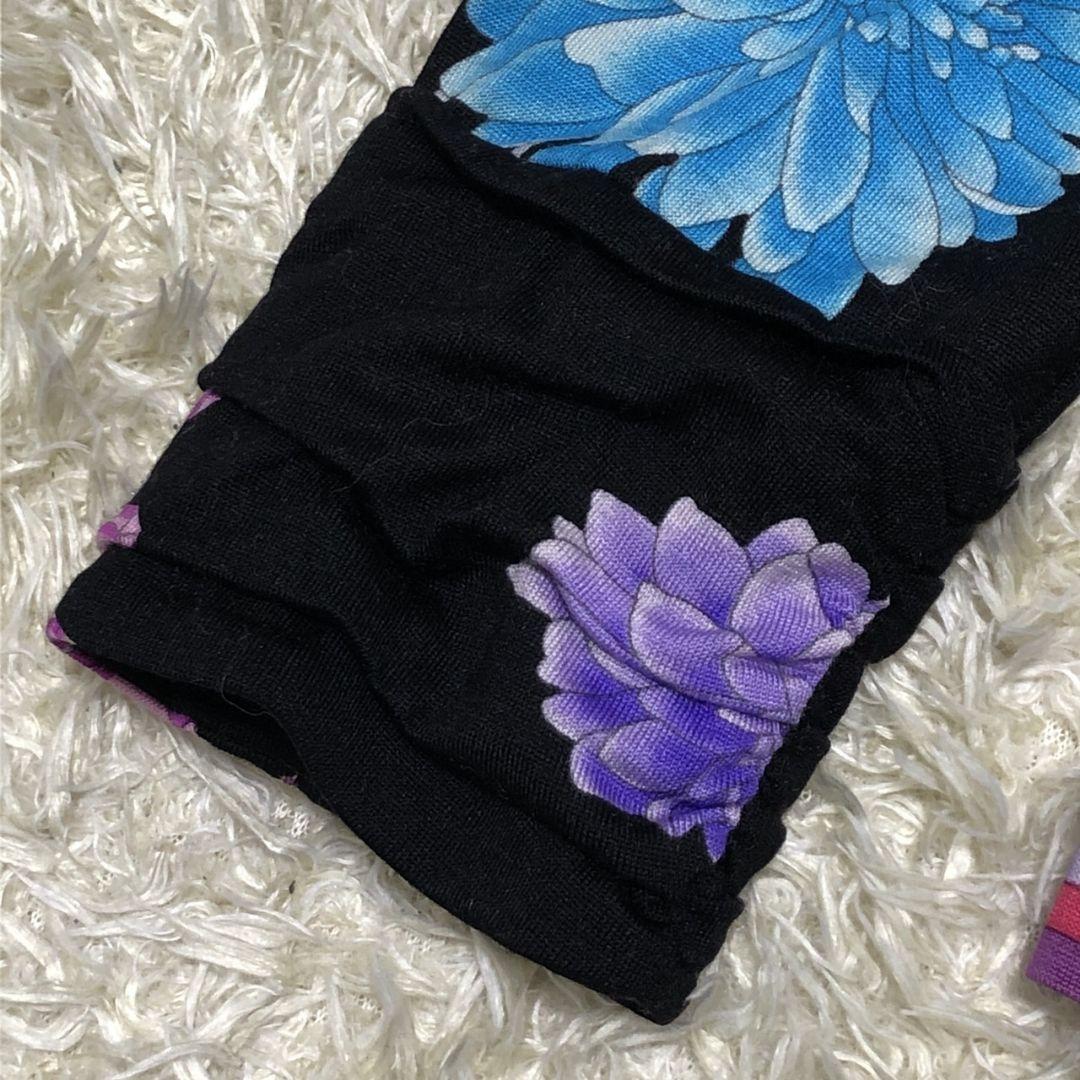 【極美品】LEONARD レオナール シルク混 カットソー トップス 花柄 40