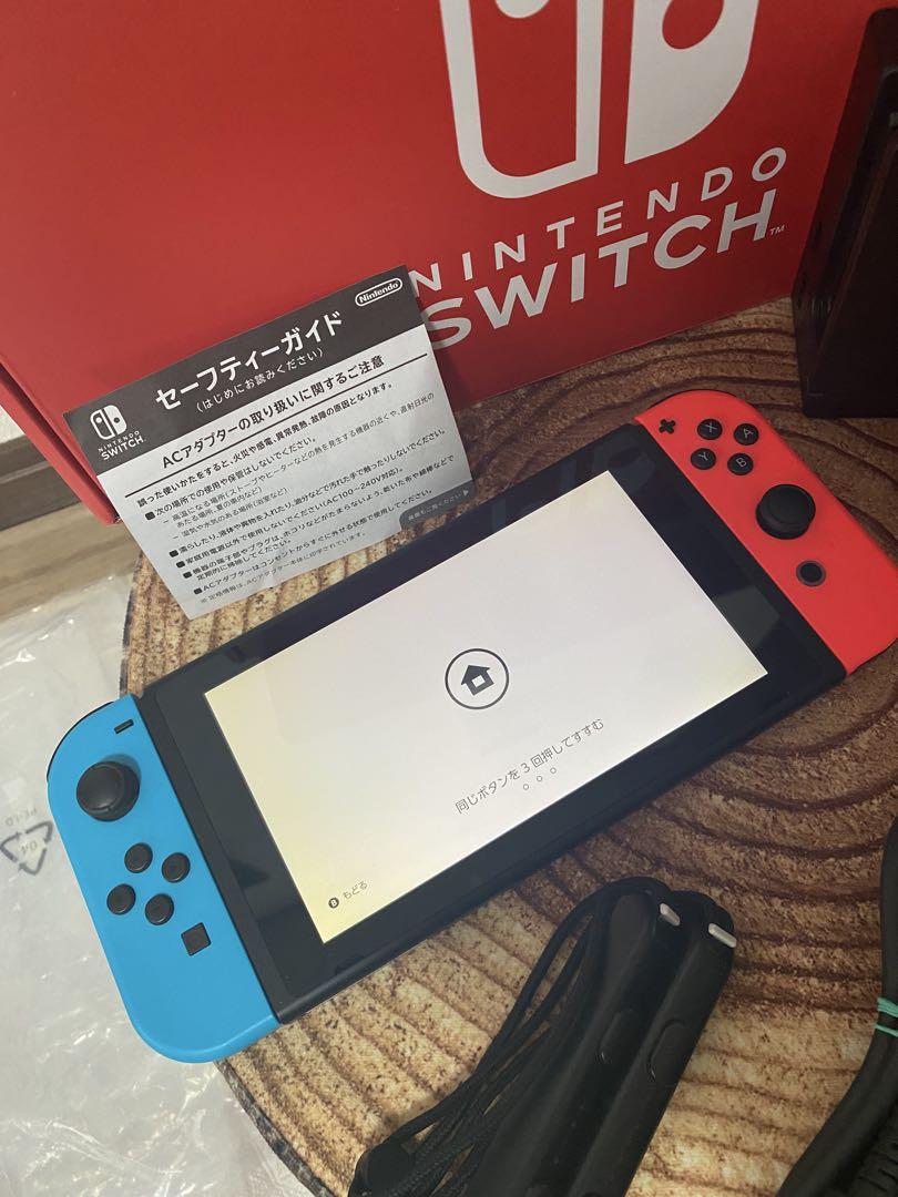 Nintendo Switch ニンテンドースイッチ本体 ネオン 9