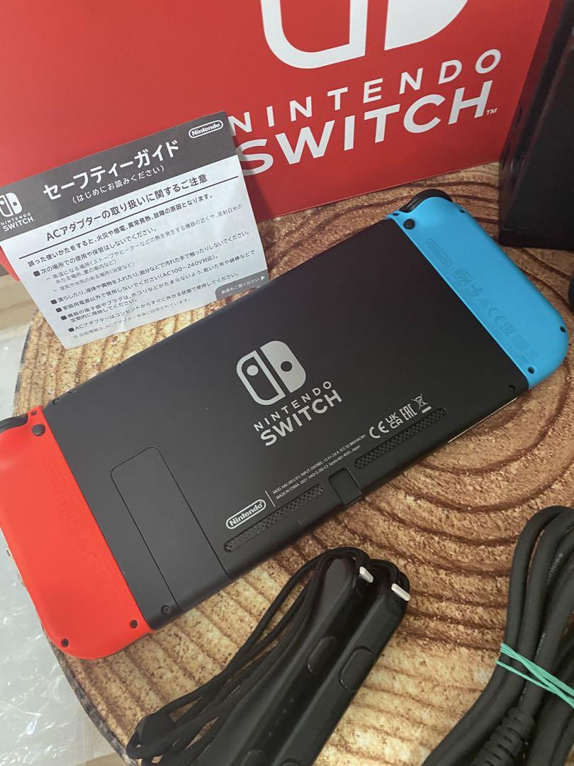 Nintendo Switch ニンテンドースイッチ本体 ネオン 9
