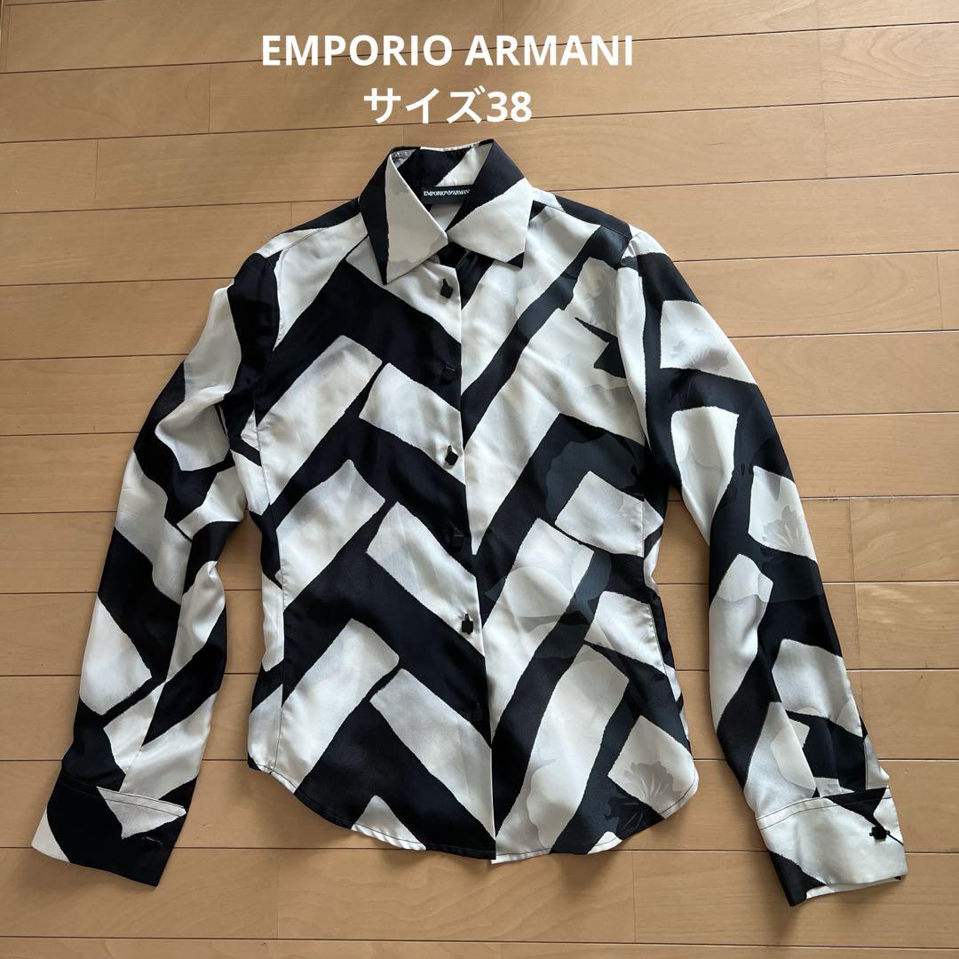 EMPORIO ARMANI 長袖ブラウス　サイズ38