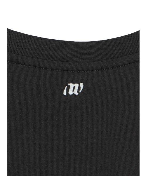 トップス AmeriVINTAGE CROP FRAME OLIVER TEE