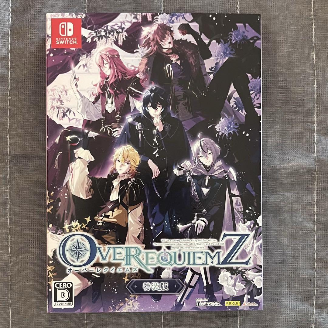 【新品未開封】Switch オーバーレクイエムズ 特装版 アイディアファクトリー (Switch)OVER REQUIEMZ(オーバー