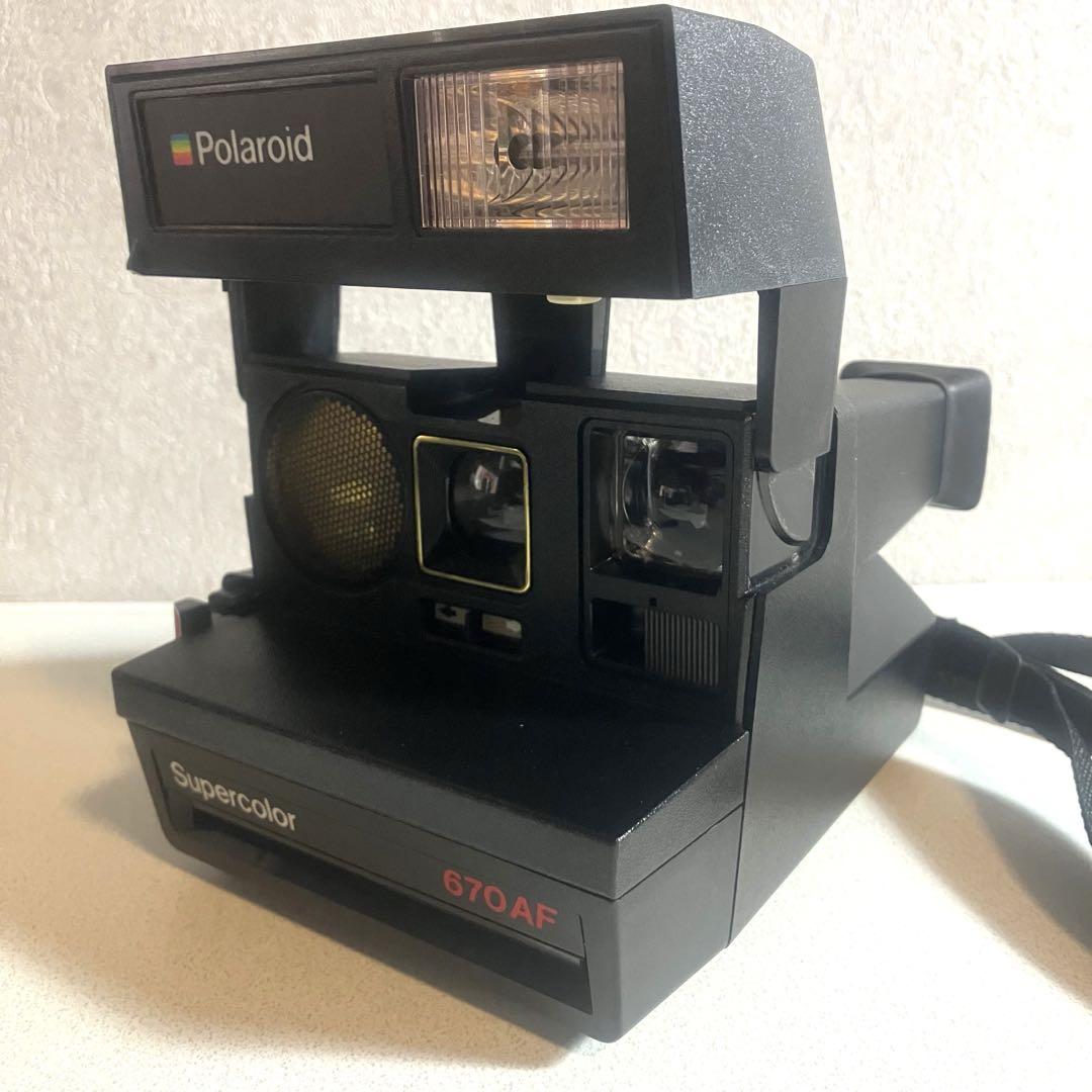 Polaroid ポラロイドカメラ Supercolor 670AF - メルカリ