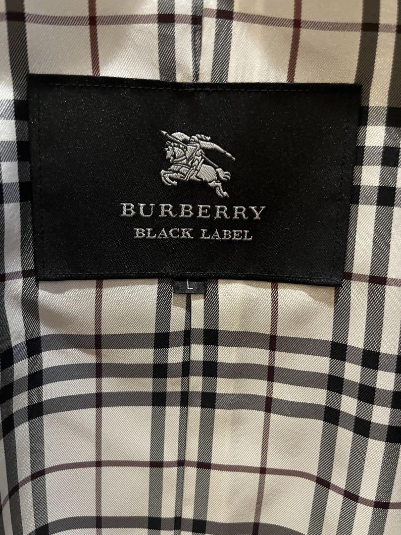 BURBERRY BLACK LABEL コート ブラック　サイズL