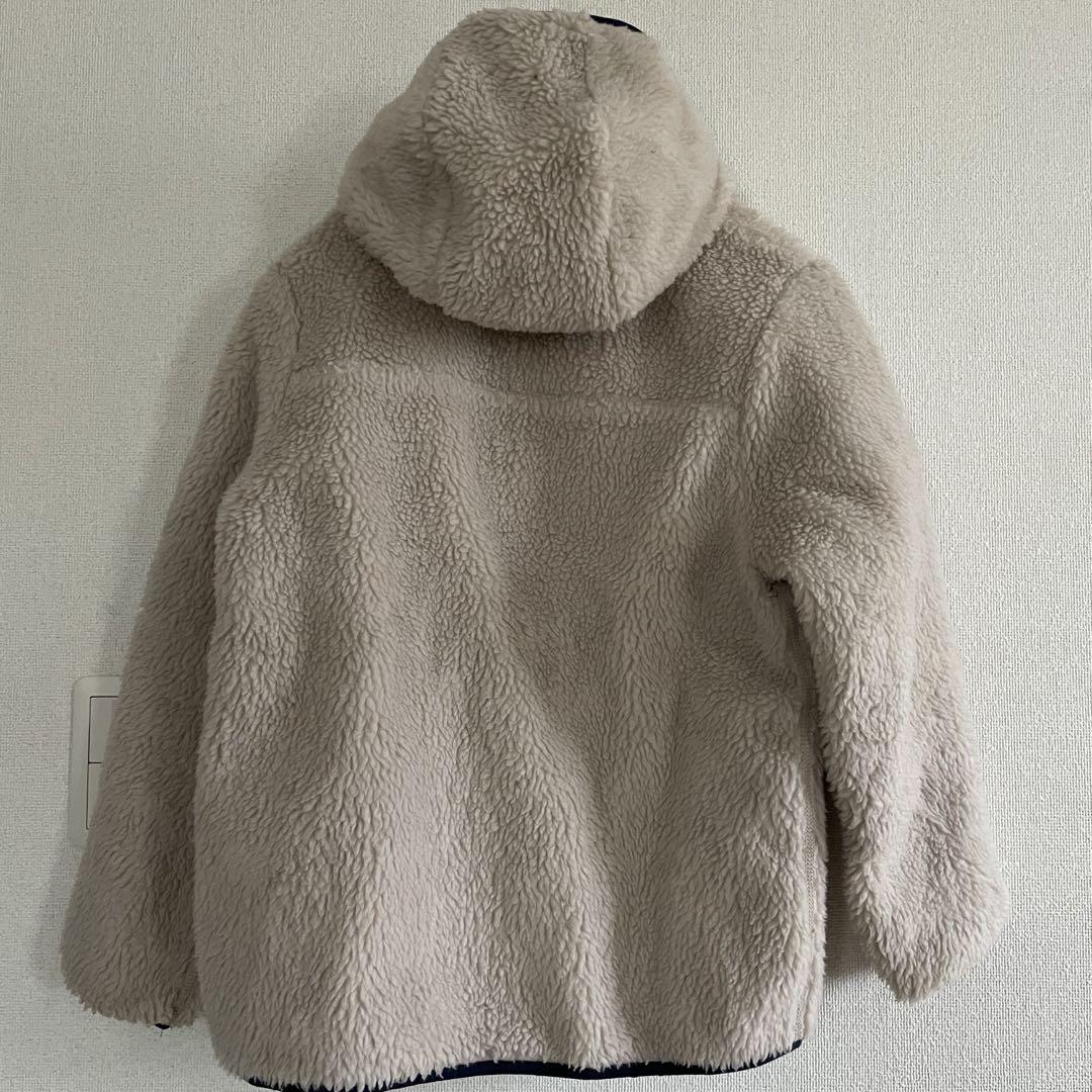 Patagonia フリースジャケット ベージュ・ネイビー