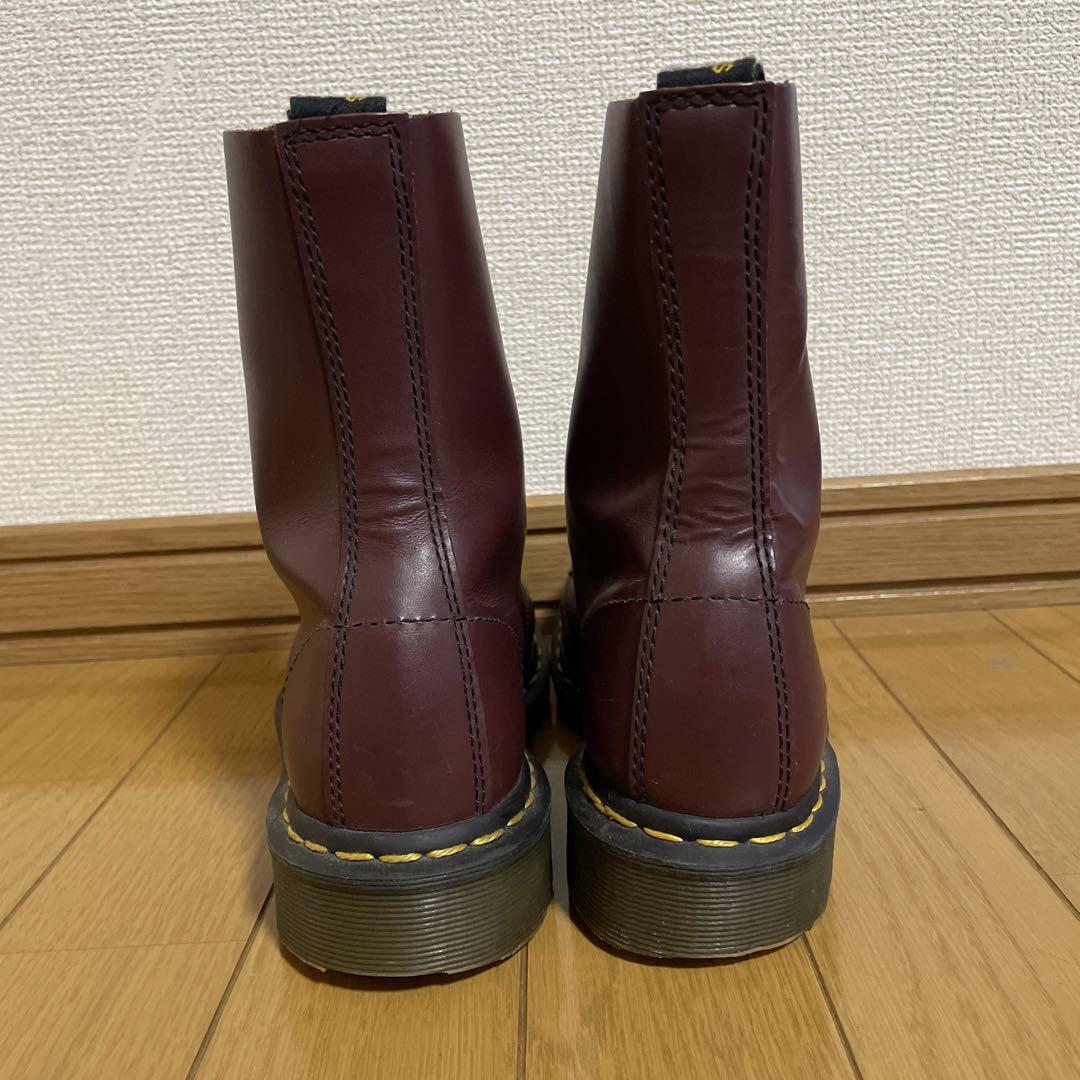【人気沸騰】 Martens Dr. バーガンディUK6 1919 10ホール 25cm 靴