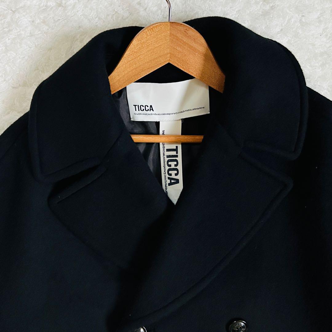 新品未使用タグ付✨TICCA ピーコート　23AW ブラック