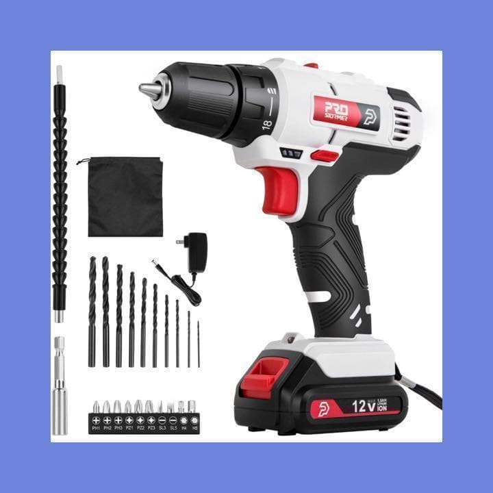 お買い得!】 お買い得☆ 電動ドリル 12V 充電式 電動ドリルドライバー