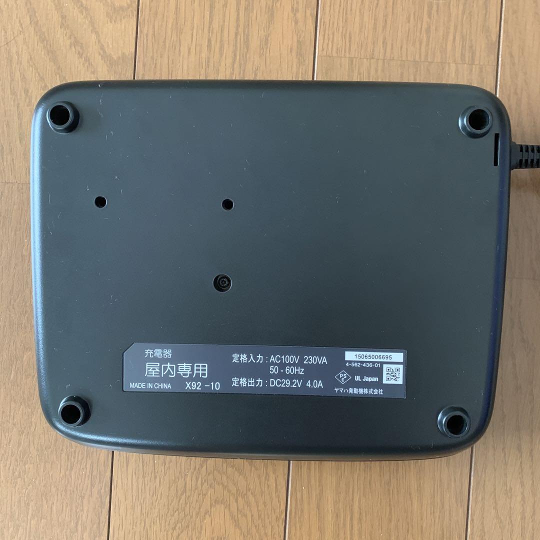 ヤマハ X92-10バッテリー充電器（リチウムイオン電池用） - メルカリ
