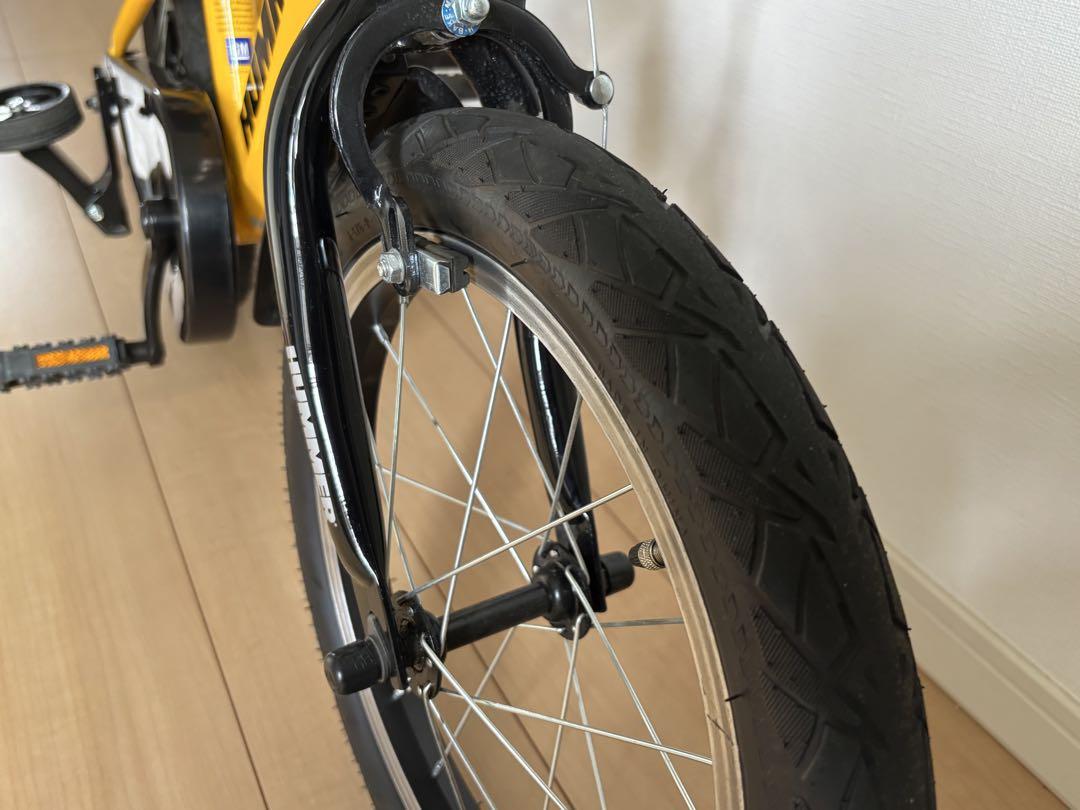 HUMMER キッズサイクル 16インチ イエロー