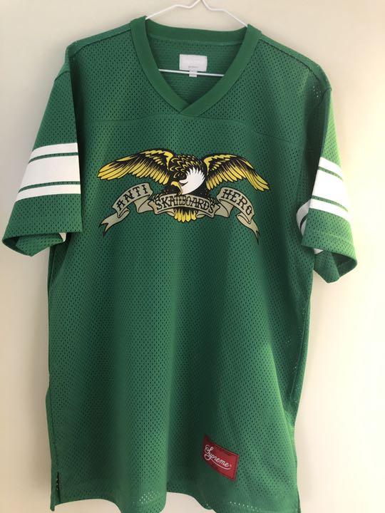 SUPREME x ANTI HERO FOOTBALL JERSEY