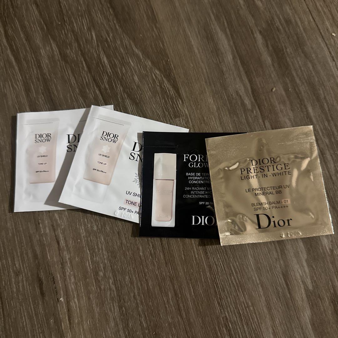 DIORFOREVERSKINGLOW&GLOWVEIL サンプル+ショッパー付