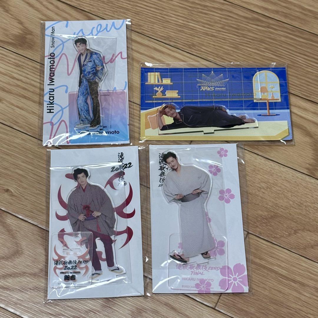 Snow Man ファンアイテム セット岩本照　CD　アクリルスタンド　おまとめ Snow Man ファンアイテム セット岩本照 CD アクリルスタンド お