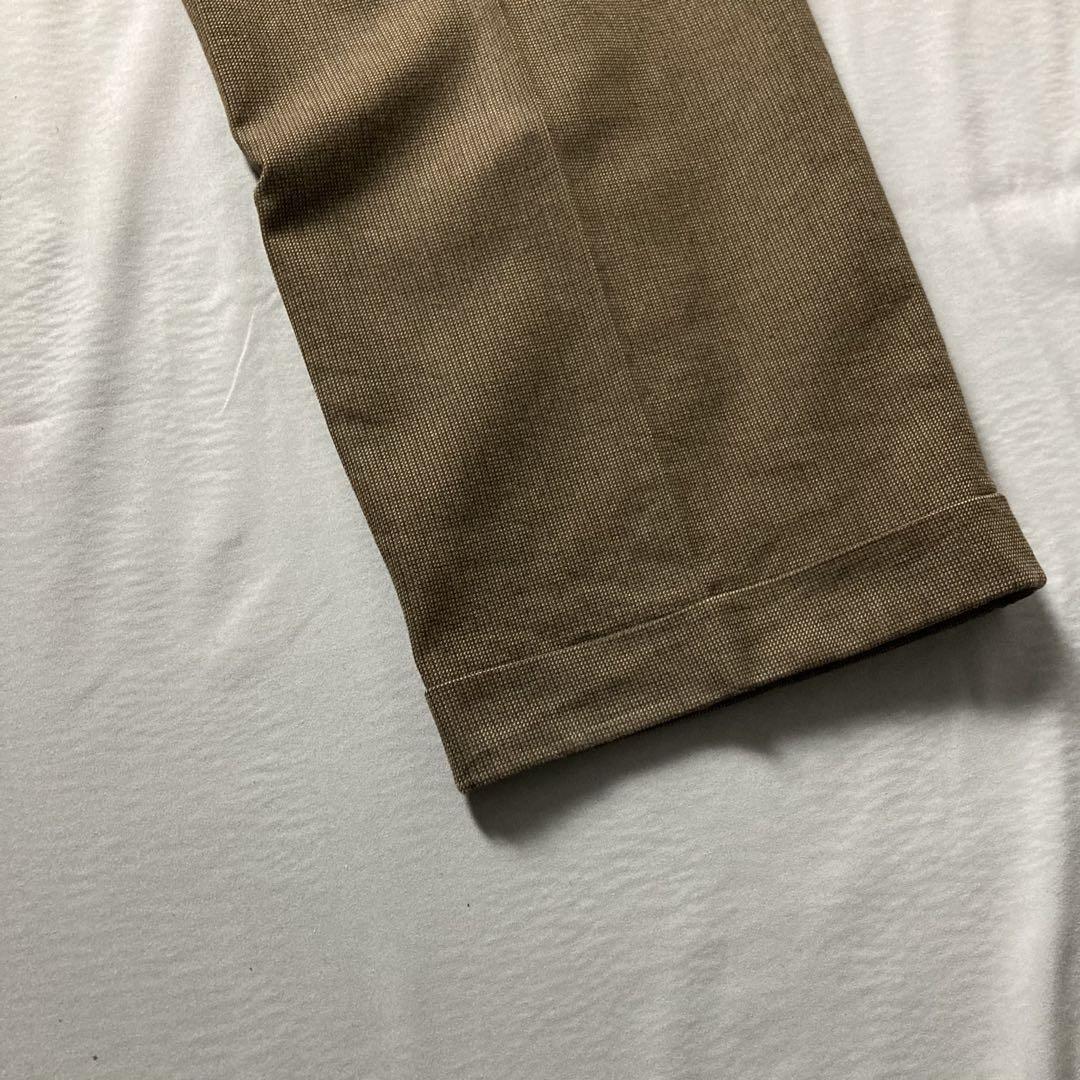 PolobyRalphLaurenラルフUSA製ツーインタックコットンスラックス