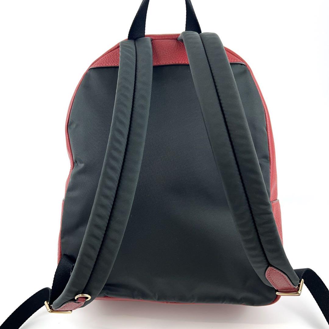 【通販激安】 COACH コーチ 赤 リュック ゴールド金具 30550 YI17-01 - メルカリ バッグ