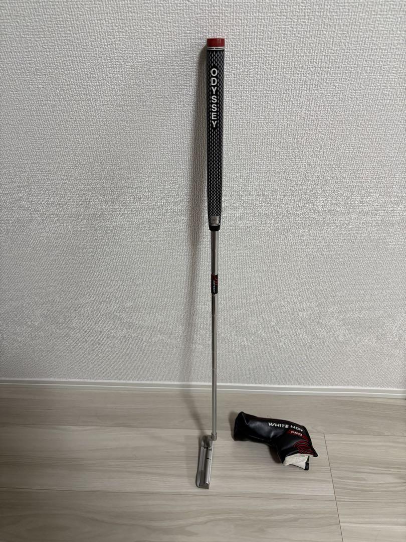 ODYSSEY 34インチ パター ヘッドカバー付　WHITE HOT