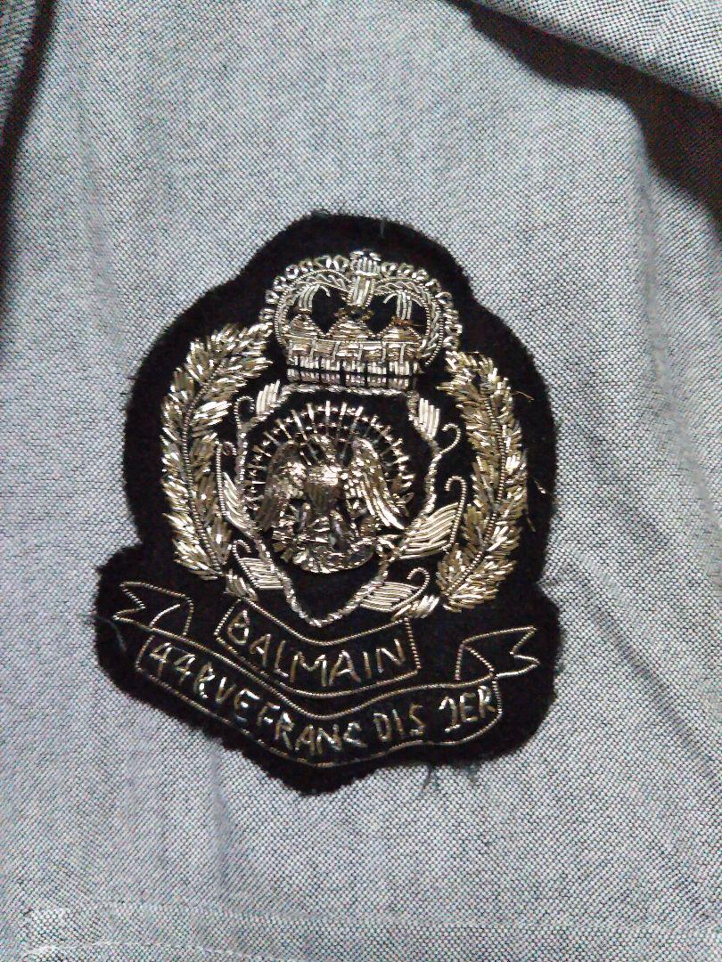 好評日本製 BALMAIN バルマン ワーク シャツ ZYN3q-m48436631429 人気SALE新品