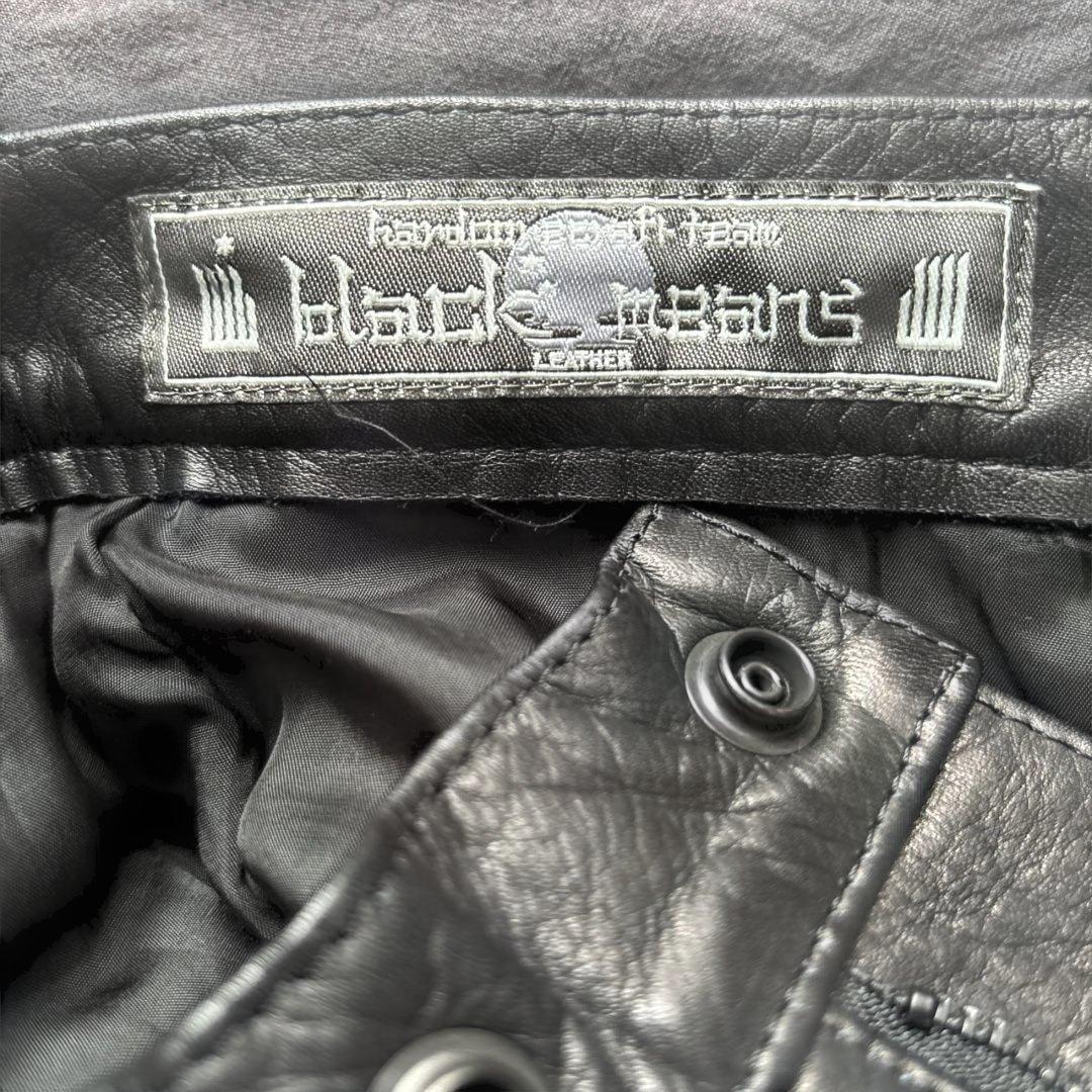 BLACKMEANS レザーパンツ　Edition別注　美品　ブラックミーンズ