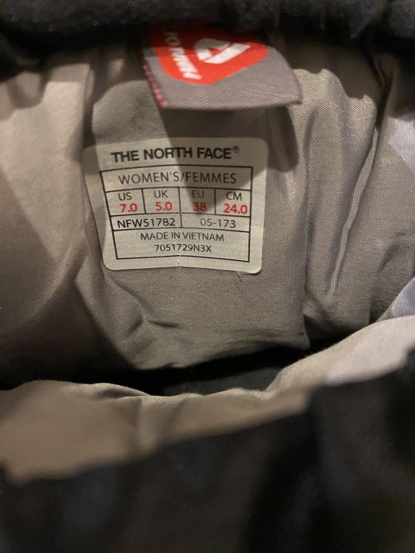 THE NORTH FACE ヌプシ スノーブーツ ブラック 24 ダウン