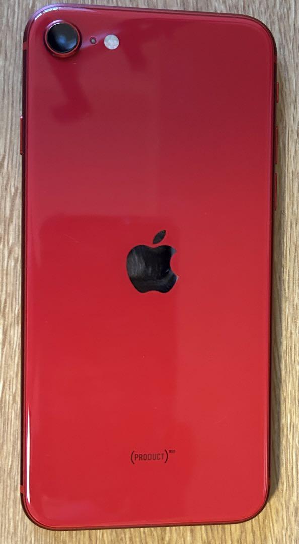 iPhone - docomo　iPhoneSE2 64gb レッド ムスビー｜【バッテリー83%】iPhone SE（第2世代）64GB