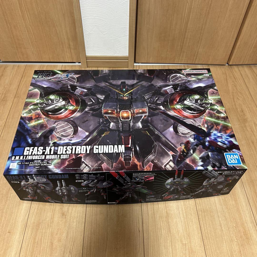 残1個 HG デストロイガンダム 未組み立てプラモデル 残1個 HG デストロイガンダム 未組み立てプラモデル
