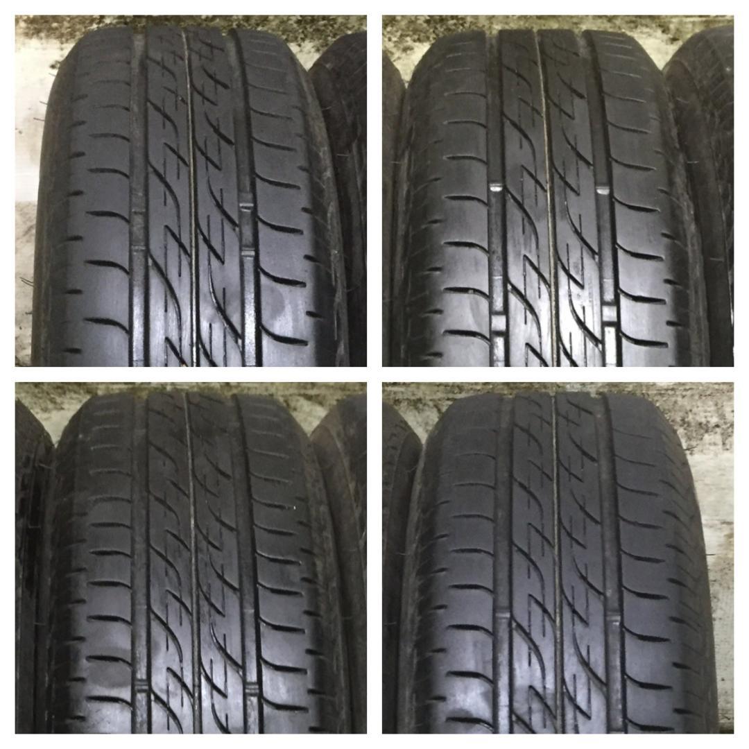 61 BRIDGESTONE 155/65R14 2022年製 8分目 ノーマル 画像2