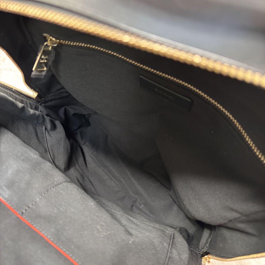 極美品✨ポールスミス バックパック ビジネス A4収納可能 レザー マルチカラー