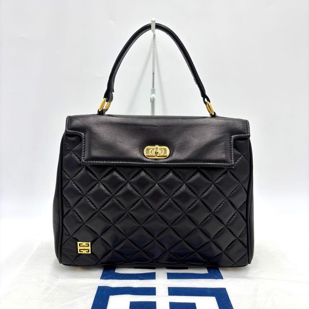 極美品 GIVENCHY 2way ハンドバッグ ショルダー 保存袋付き 4G