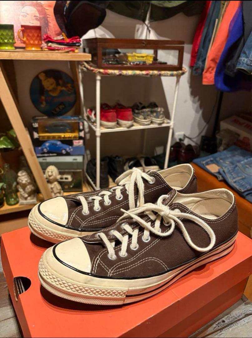 CONVERSE ct70 ブラウン 27.5㎝ - メルカリ