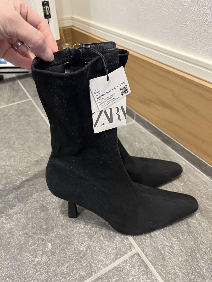 新品タグ付き ZARA ブーツ