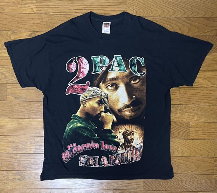 貴重kelly vintage rap tee XL ヴィンテージ2pacラップ - Tシャツ ...