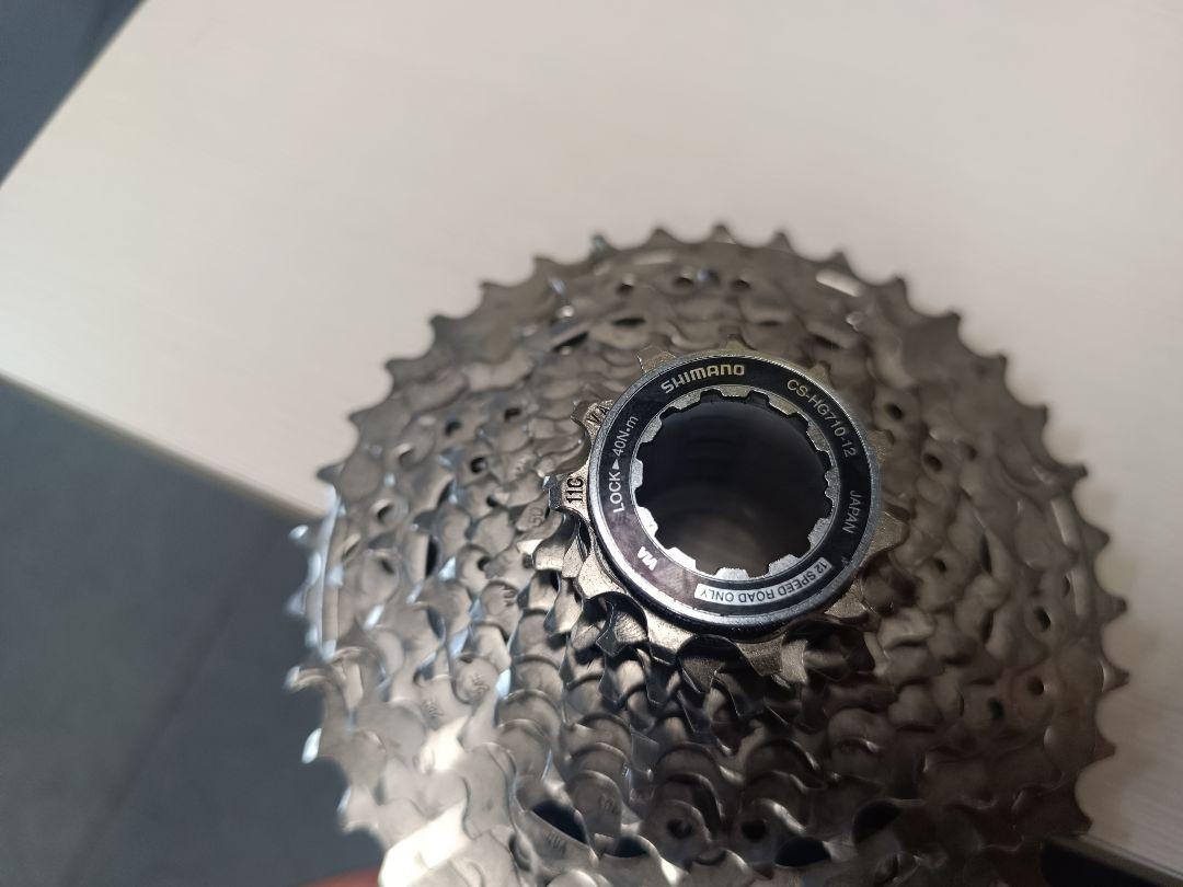 105 Di2 12S　リアディレイラーと12Sスプロケ36T　セット