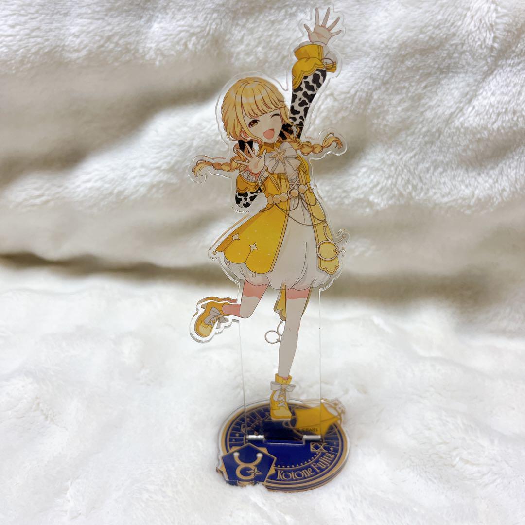 広 学マス スマイルベースカフェ 星座 缶バッジ アクスタ セット 学マス スマイルベースカフェ 星座 アクリルスタンド 藤田ことね