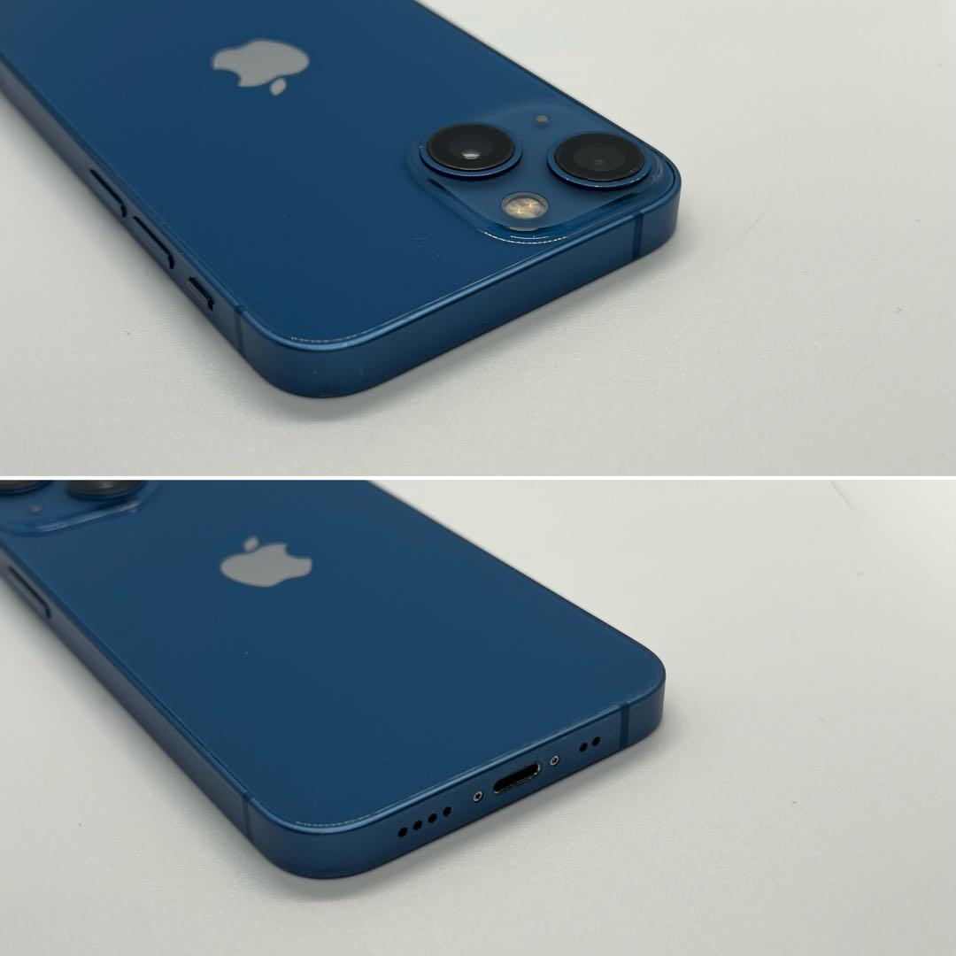 訳あり iphone 13mini 128GB ブルー 本体 SIMフリー