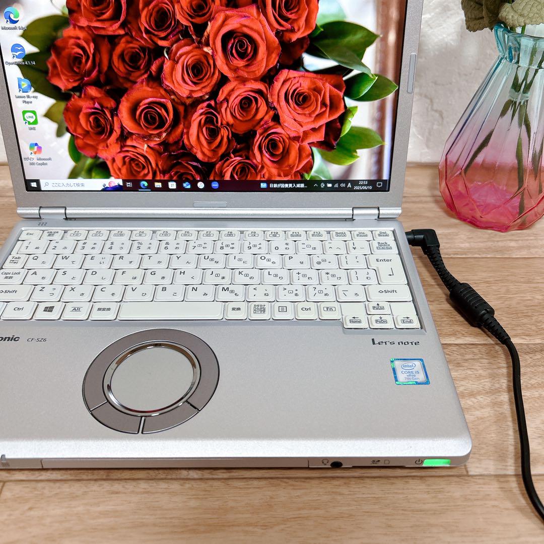 【美品】レッツノート✨ノートパソコン❤️設定済✨SSD✨超軽量✨core i5