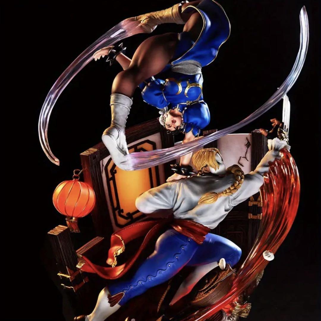 新品 ストリートファイターV 春麗VSバルログ 1/6 完成品大型