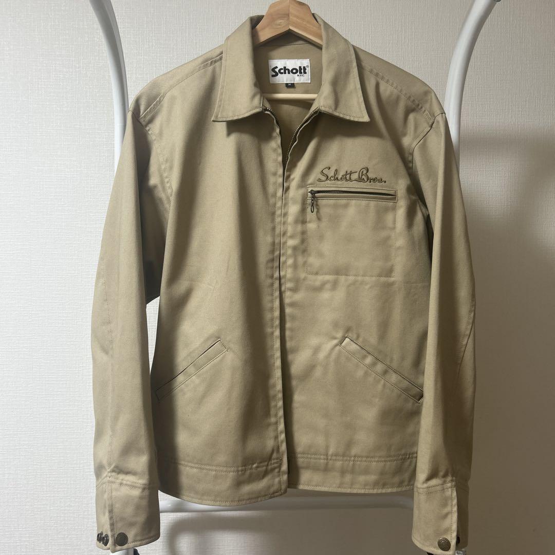 Schott TC WORK JACKET/ワークジャケット　茶色　M