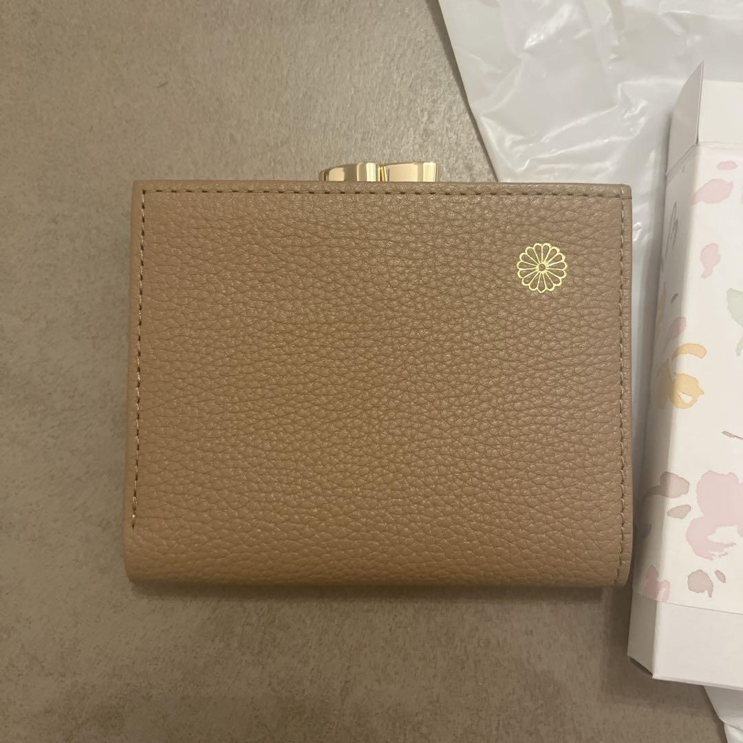 皇居 財布 新色 カフェオレ エトゥープ