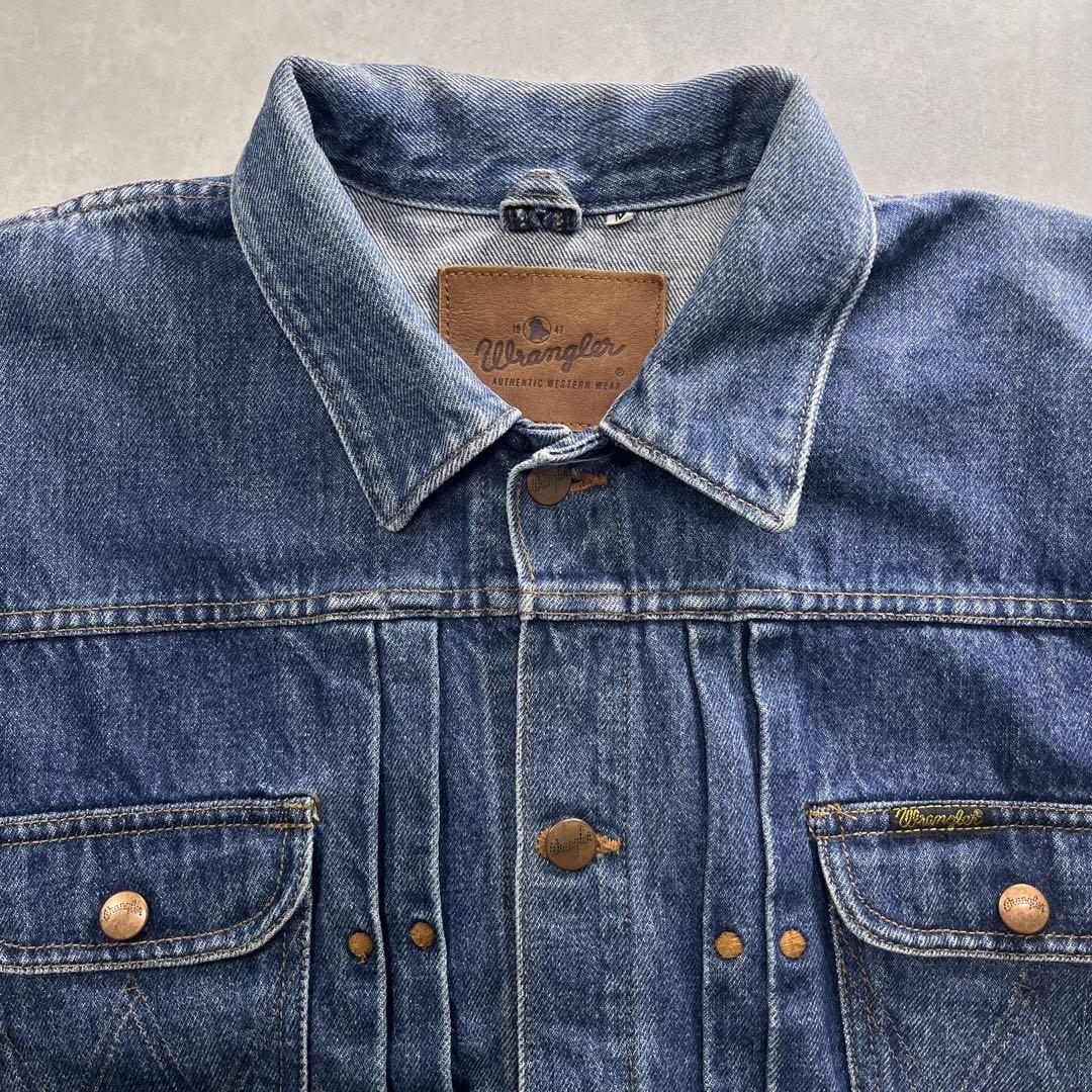 【値下げ】 デニムジャケット 111mj Wrangler 60s ラングラー 濃紺 復刻 ジャケット・アウター
