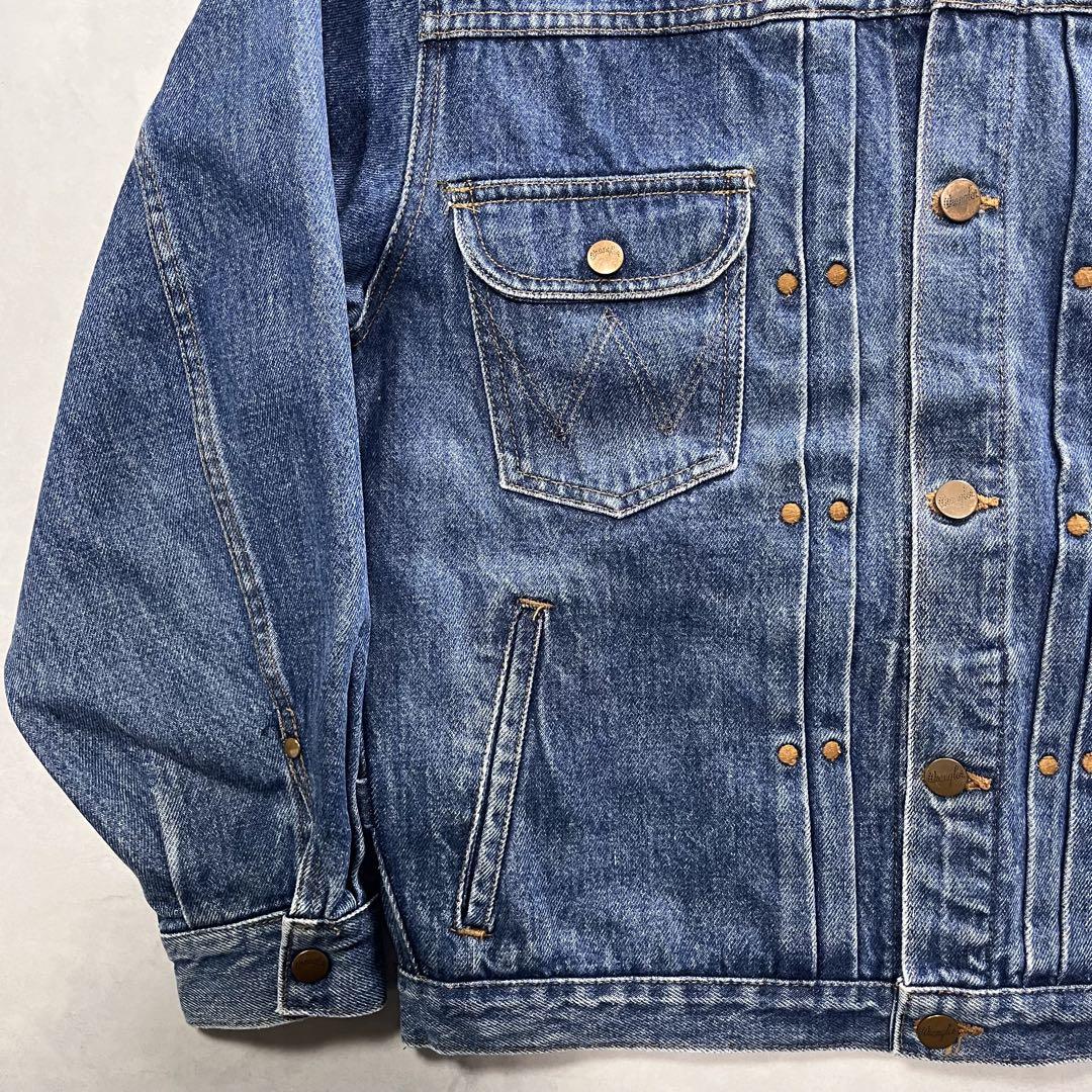 60s Wrangler 111mj デニムジャケット ラングラー 復刻 濃紺