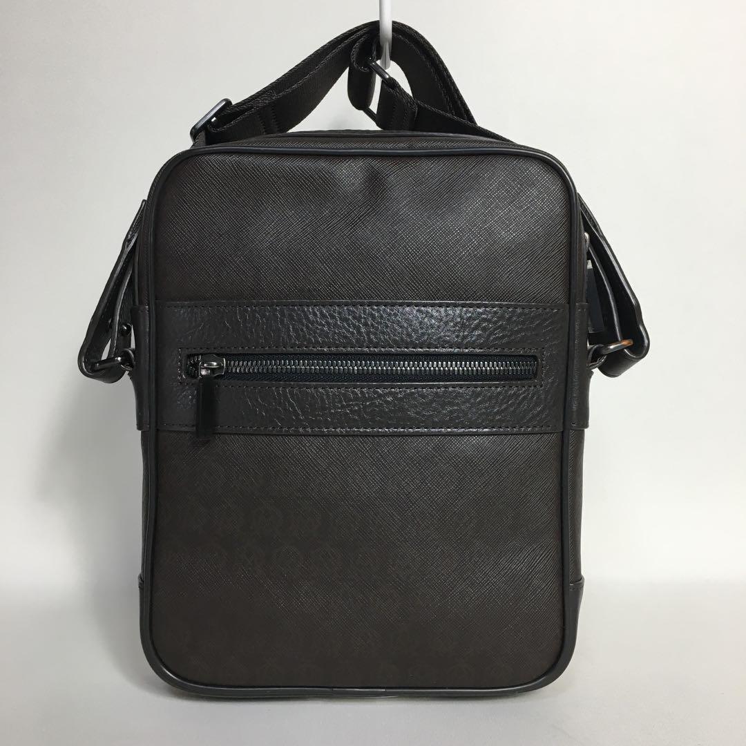 激安大特価！ 2505-63｜美品｜ダンヒル ロゴ ダークブラウン ショルダーバッグ バッグ